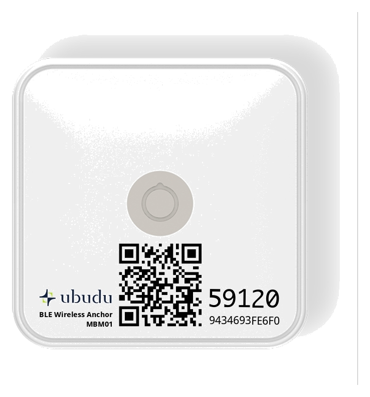 Ancla inalámbrica BLE MBM01 de Ubudu