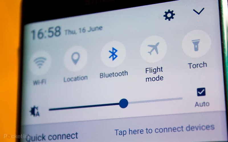 Smartphone com Bluetooth 5