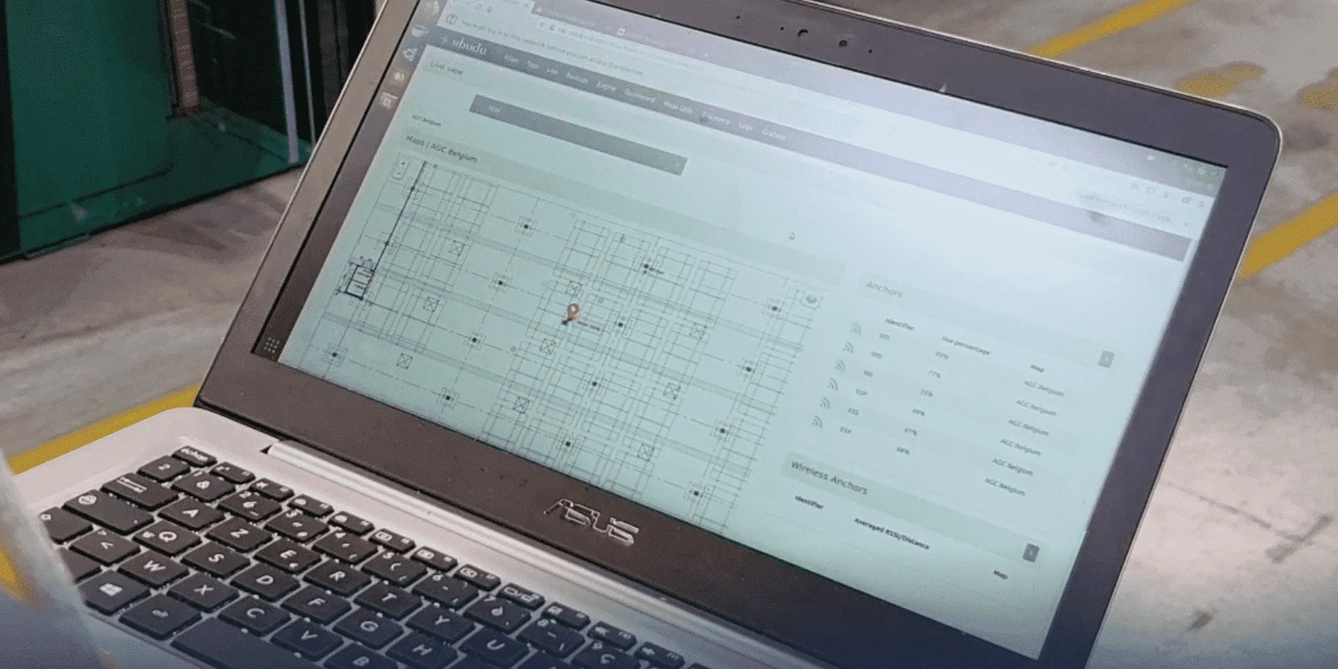 applicazioni RTLS di Ubudu
