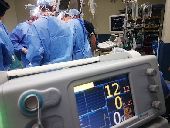 attrezzature mediche in ospedale