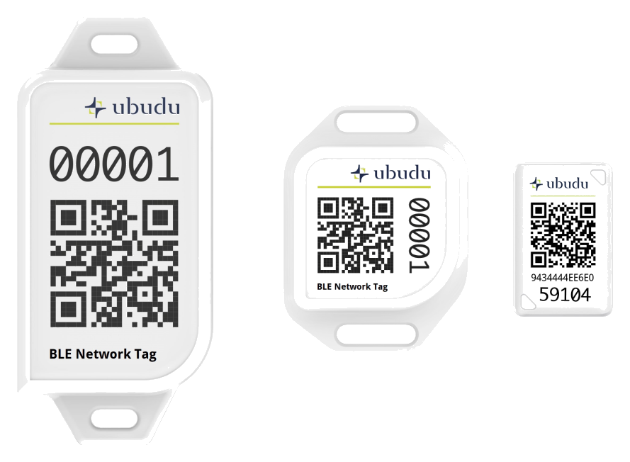 Etiquetas de red BLE de Ubudu para RTLS