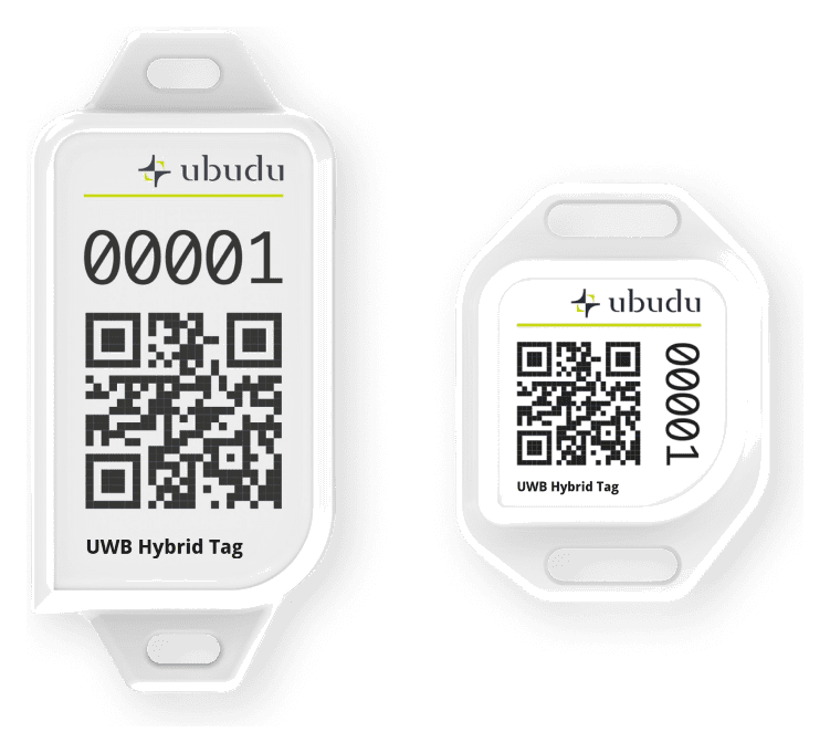 Etiqueta híbrida UWB/BLE Ubudu