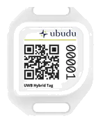 Ubudu Hybrid Tag 4.0 Mini, etiqueta compacta com clipe