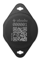Ubudu Hybrid Tag 4.0 Round, etiqueta porta-chaves robusta