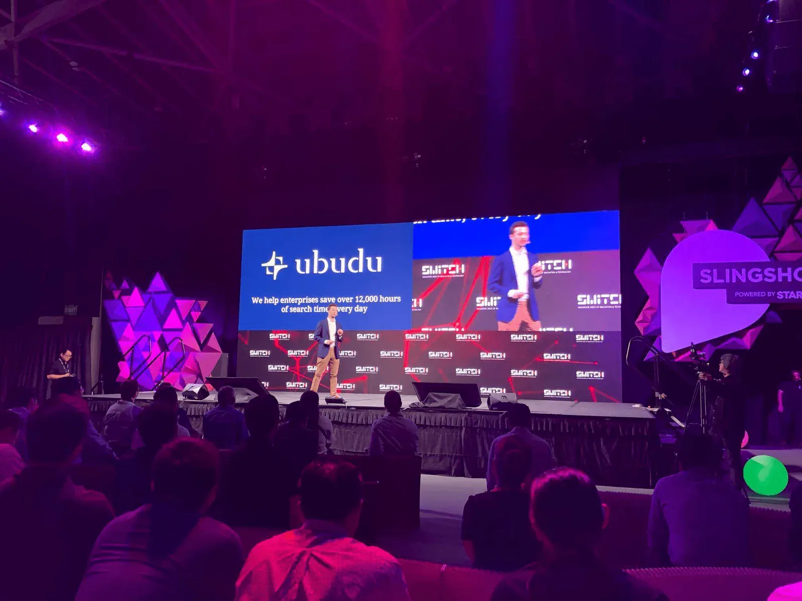 Ubudu presenta la sua soluzione RTLS sul palco della Slingshot Start-up Challenge