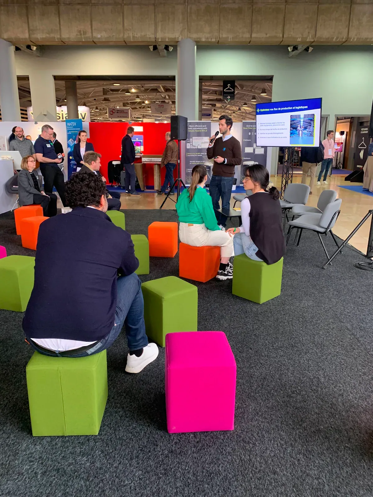 Apresentação ao vivo da Ubudu na Global Industry 2023