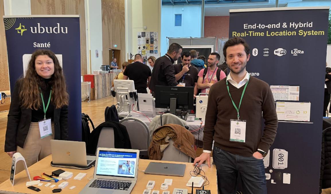 A Ubudu, empresa especializada em soluções de localização em tempo real (RTLS), participou nas Journées Techniques Biomédicales, em Pau, França, onde apresentou a sua solução RTLS e as tecnologias de geolocalização em interiores, como UWB, BLE e WiFi. O director comercial deu ainda um workshop sobre os pontos fortes e as potenciais utilizações de cada tecnologia.